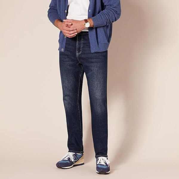 Men's Athletic-Fit Stretch Jeans - Image 3